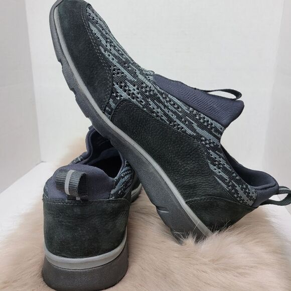 Johnston & Murphy Black Fabric Slip Ons 253215 Mens Shoes Size 11 - Picture 5 of 8